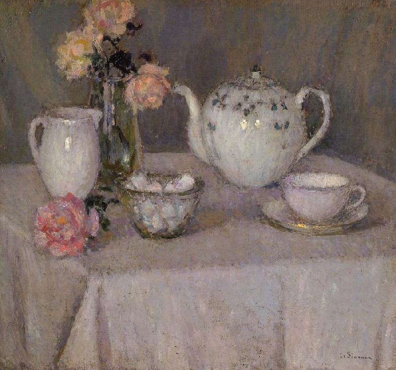 Le Sidaner Henri Tasse de the 1938